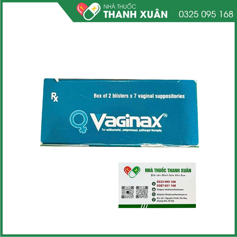 Vaginax điều trị viêm âm đạo do nấm và tạp khuẩn